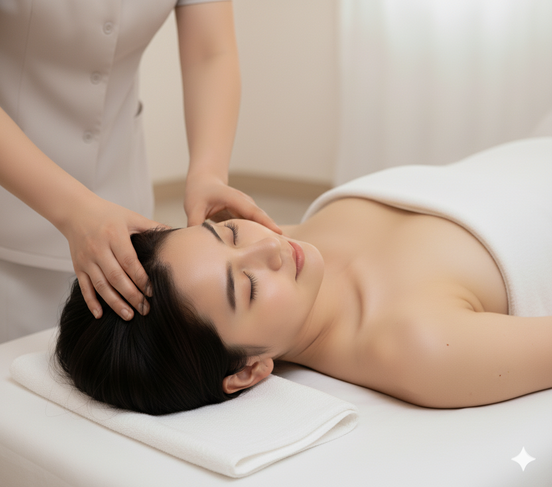 HairSpa Behandlungen bei Glow Essence Academy